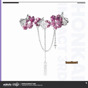 Honkai Impact 3rd Official Kiana Kaslana HERRSCHER OF FINALITY Metal Brooch Pin - Picture 1 of 8