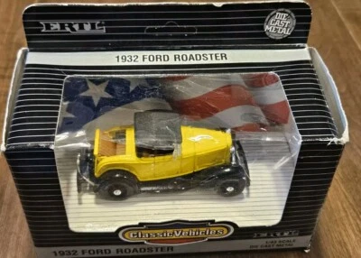 ERTL Classic Vehicles 1932 Ford Roadster 1:43 Diecast In Original Bx ~ ED113 - Image 1 of 4