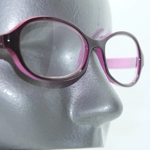 Sophistcated Ombre Pink Red Frame Oval Reading Glasses +2.00 Lens Strength - Picture 1 of 4