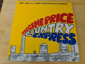 The Gene Price Country Express US Army 2 LP June 1974 Willie, Johnny Cash MORE - Picture 1 of 8
