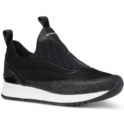 Michael Kors Women's Sneakers Allie Stride Slip On Black  - Image 1 of 4