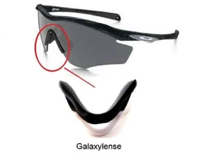 Galaxy Nose Pads Rubber Kits For Oakley M2 Frame XL Sunglasses White Color - Picture 1 of 4