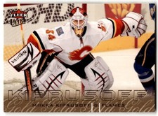 2009-10 Ultra Gold Medallion Miikka Kiprusoff #25 Calgary Flames