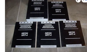 2005 DODGE NEON SRT 4 Service Repair Shop Workshop Manual Set Factory - Picture 1 of 1