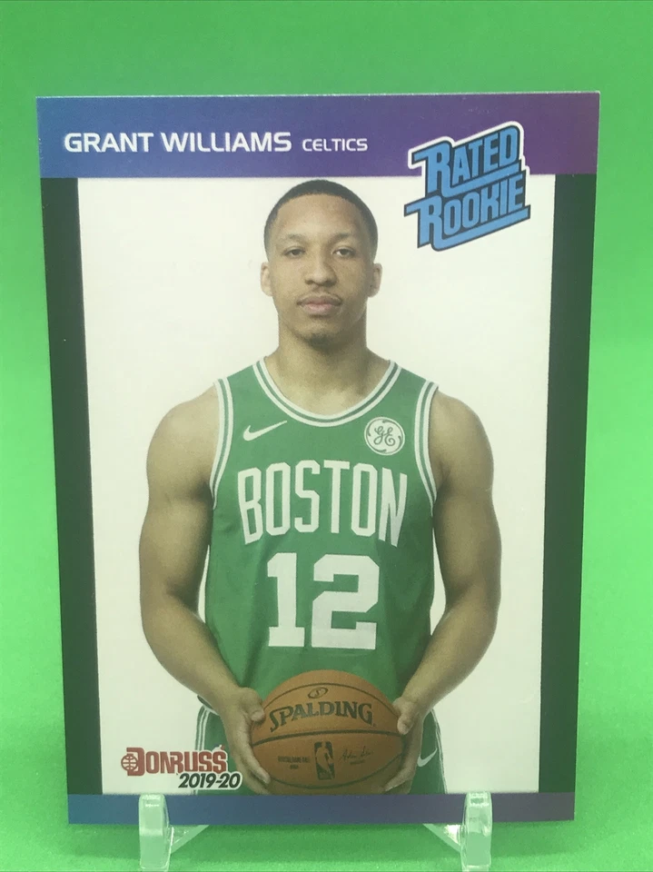 Grant Williams 2019-20 Panini Instant 1989 Donruss Rated Rookie Retro RC #19 SP - Image 1 of 3