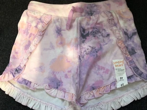 JUMPING BEANS SIZE 5T GIRLS SHORTS PURPLE/PINK DESIGN NWT - Picture 1 of 7