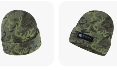 Jordan Carolina CAMO Hombre Sombrero Gorro Nuevo Foto 1 de 3