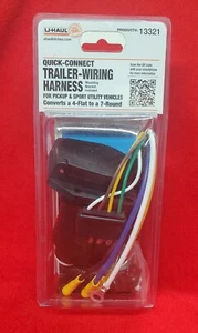 UHAUL QUICK - CONNECT TRAILER-WIRING HARNESS #13321 - Picture 1 of 6