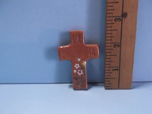 Alter Sammlerstück Küchenmagnet 2,5" Zoll Keramik LA PURISIMA - Bild 1 von 5