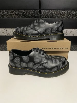 Nuevo Dr. Martens 1461 Leopardo Distorsionado Suave Negro Camuflaje Oxford 27686001 Mujeres 7 Foto 1 de 4
