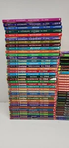 Vintage riesiges Konvolut 63 Bücher! 37 von 50 OG Gänsehaut Bücher & Extras von R.L.Stine - Bild 1 von 13