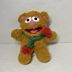 Vintage VTG 1987 Muppet Babies Christmas Fozzy Bear Plush Stuffed Toy 7 Inch - Picture 1 of 6