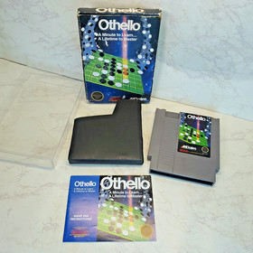 Othello NES Game Complete in Box CIB Nintendo Cart Manual Box No Styrofoam
