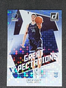 2024-25 Donruss Great X-pectations Disco #13 Zach Edey RC Memphis Grizzlies - Picture 1 of 3
