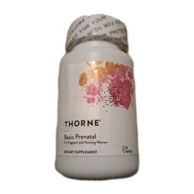 Thorne Basic Prenatal 90 Capsules EXP 6/2026 New Sealed - Image 1 of 3