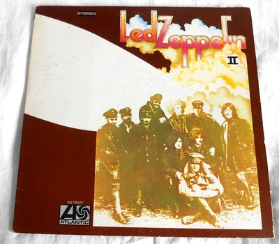 LED ZEPPELIN II LP Atlantic SD-19127 G/F 1975 Monarch Press plays EXCELLENT - Image 1 of 4