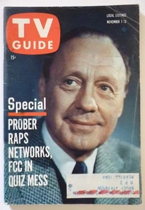 Nebraska Nov 7 1959 TV Guide JACK BENNY Twilight Zone ROD SERLING Bonanza - Picture 1 of 2