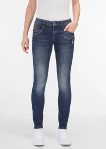 MILAGRO DEL DENIM M.O.D. Pantalones vaqueros de mujer SUZY SKINNY FIT Dragon Blue tubo NUEVO - Imagen 1 de 5