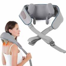 Electric Back Neck Shoulder Massager Kneading Massage Muscle Relieve Stress New