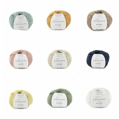 CONCEPT BY KATIA - ELISEO - Garn - Wolle - 50g - LL 130m - (9,90€/100g)