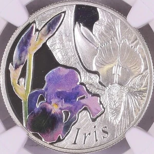 BELARUS. 2013, 10 Roubles, Silver - NGC PF69 - Top Pop 🥇Iris RARE - Picture 1 of 6