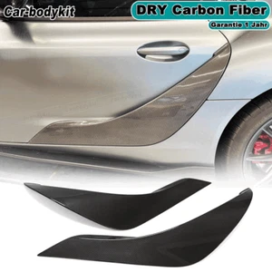 Für Toyota GR Supra A90 2019-2023 Dry Carbon Seitentür Kotflügelleiste Abdeckung - Picture 1 of 13