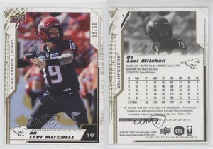 2020 Upper Deck CFL Gold /50 Bo Levi Mitchell #1