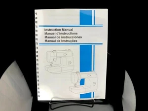 Brother LS-2125i Sewing Manual User Guide Instructions COLOR COPY COIL Bound - Picture 1 of 4