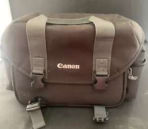 Custodia per fotocamera Canon nera nuova - Foto 1 di 4