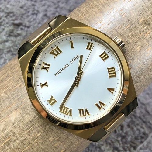 Orologio Michael Kors Lennox Donna MK 7391 Moda Tono Oro Quarzo Analogico 37mm