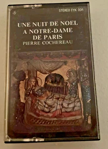 Pierre Cochereau : Une nuit de noel a Notre Dame de Paris cassette tape  - Picture 1 of 5