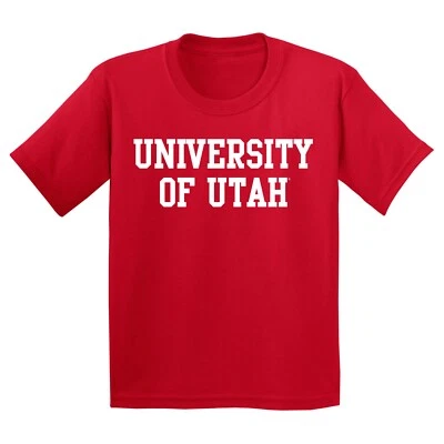 Utah Utes Basic Block Youth T-Shirt - Red - Image 1 of 4