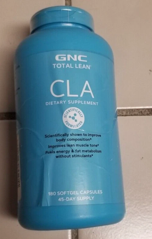 GNC Total Lean CLA 180 Softgel Capsules Exp2023 4925
