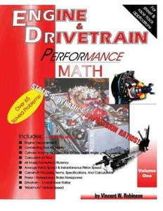 Engine & Drivetrain Performance Math Vol 1 ~Street & Race Track applications~NEW - Picture 1 of 1
