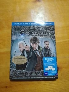 Fantastic Beasts: The Crimes of Grindelwald (Blu-ray, 2019, 2-Disc Set, Extended - Imagen 1 de 2