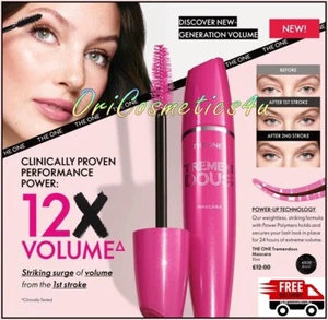 Máscara de pestañas Oriflame The One Tremendous negra 12x más volumen larga duración - Imagen 1 de 6