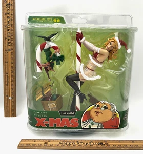McFarlane's Twisted X-Mas Mrs. Claus Blonde Variant Christmas Figure 2007 Sealed - Picture 1 of 7