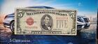 Banknot pięciodolarowy 1928E USA Oryginalny banknot Stanów Zjednoczonych 5 dolarów Papier amerykański 