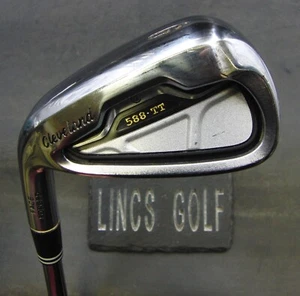 Left-Handed Cleveland 588 TT Face Forged 9 Iron Stiff Steel Shaft Callaway Grip - Picture 1 of 5