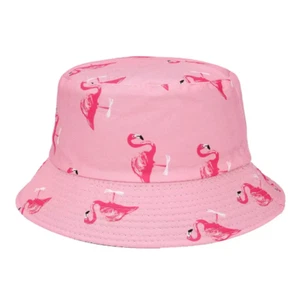 Pink Flamboyance Reversible Bucket Hat Summer Outdoor Accessories Fisherman Hats - Bild 1 von 2