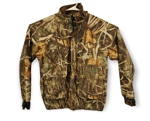 Hodgman Men's Size M Camo Hunting Rain Jacket Water Resistant Windbreaker - Picture 1 of 4