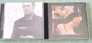 The Best of Eric Clapton: Time Pieces & Chronicles Two CD 1982/1999 NEAR MINT - Picture 1 of 3