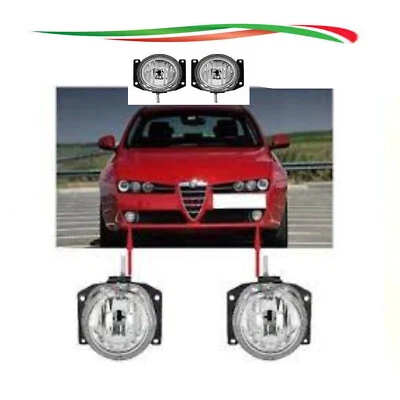 SET 2 FARO FANALE PROIETTORE FENDINEBBIA PER ALFA ROMEO 159 FARETTO ANTINEBBIA - Immagine 1 di 2