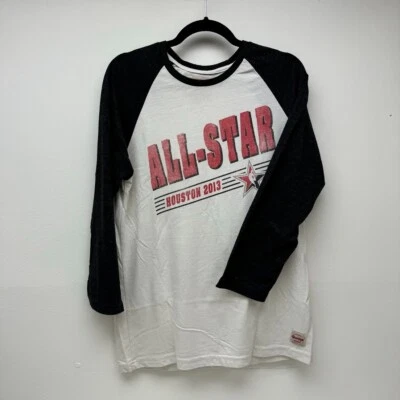 All-Star Houston 2013 3/4 Sleeve T-Shirt Men's Size Large Sportige Made In USA - Image 1 of 4