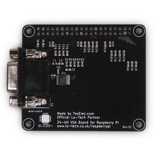 Assembled Tested & Working Lo-tech RPi VGA Board – VGA Shield for Raspberry Pi - Picture 1 of 5