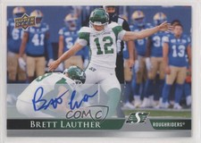2021 Upper Deck CFL Auto Brett Lauther #53 Auto