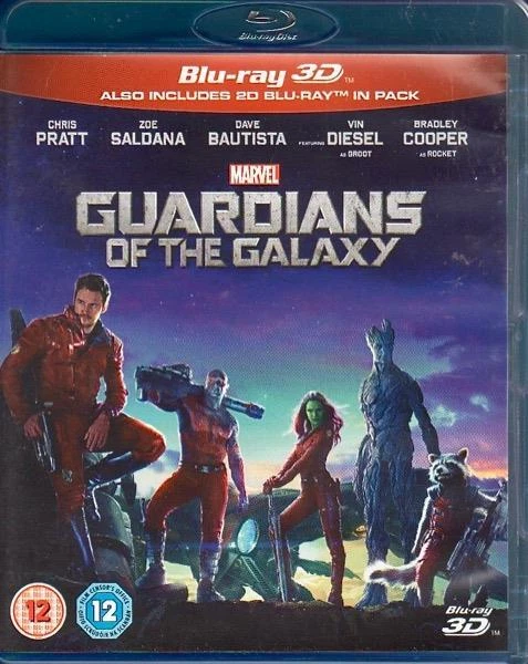 Guardians Of The Galaxy (3D & 2D Blu-ray / Chris Pratt / James Gunn 2014) - Image 1 of 1