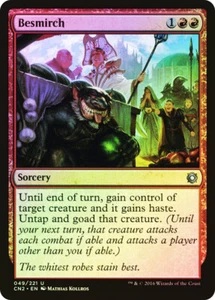 MTG FOIL Besmirch - Conspiracy: Take the Crown #49 - Picture 1 of 1