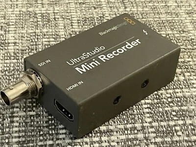Конвертер Blackmagic Design UltraStudio Mini Recorder SDI HDMI TO THUNDERBOLT - Изображение 1 из 4