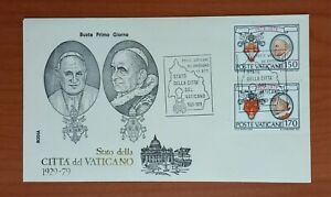 Busta Primo Giorno Stato Della Città Del Vaticano 1979